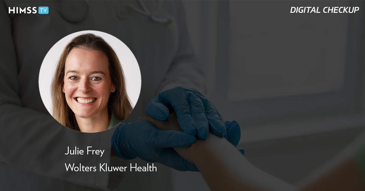 Julie Frey, Wolters Kluwer Health_Doctor holding patient's hand Photo by bymuratdeniz/E+/Getty Images
