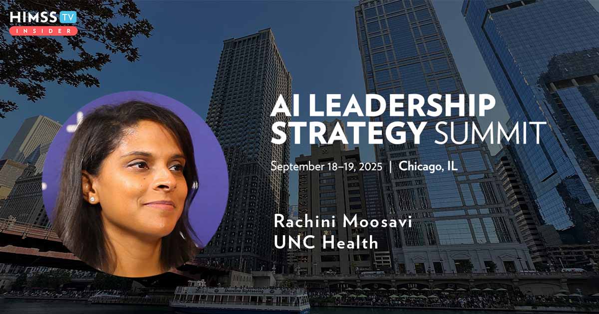 Rachini Moosavi, UNC Health_AI Leadership Strategy Summit 2025