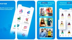 Screenshot of the Fittr app on the Apple App Store