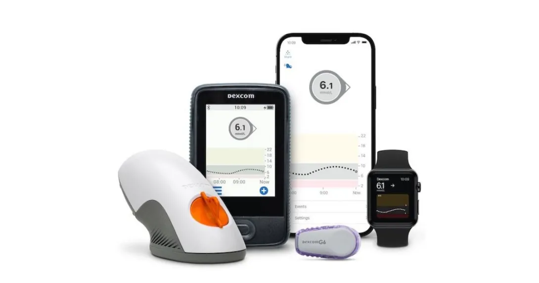 
  Dexcom G6 CGM system
