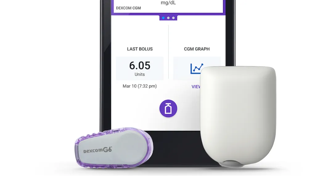 The Omnipod 5 system including the Dexcom G6 and the smartphone app