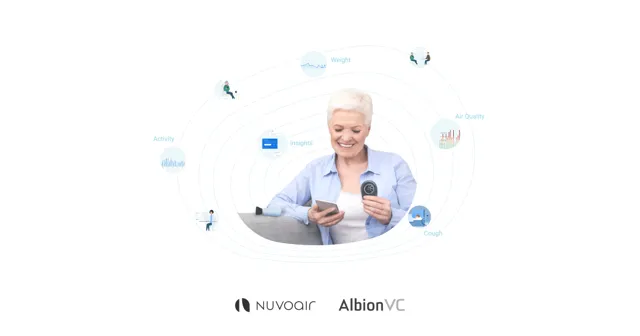 NuvoAir, Series A funding, chronic disease management , spirometer