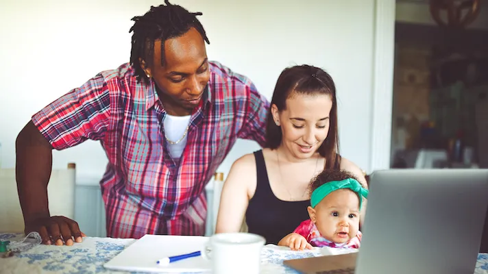 Family on telemedicine