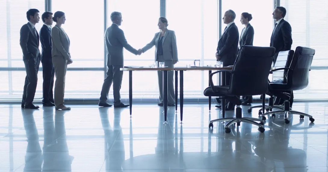 Executives in conference Executives in conference
